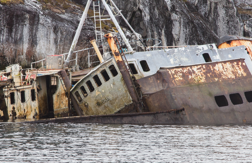 Ship Graveyeard Greenland September 2024 Jesper Rosenberg Grønland